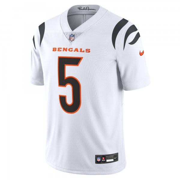 Men's Cincinnati Bengals Tee Higgins Nike White  Vapor Untouchable Limited Jersey