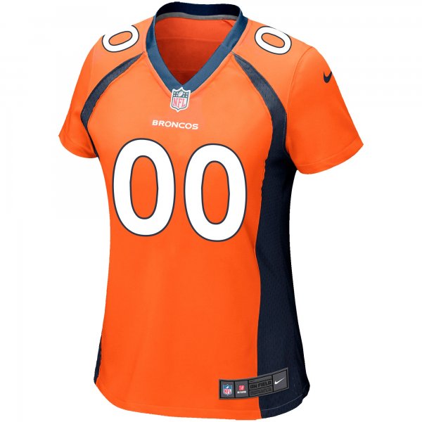 Women's Nike Orange Denver Broncos Custom Game Jersey