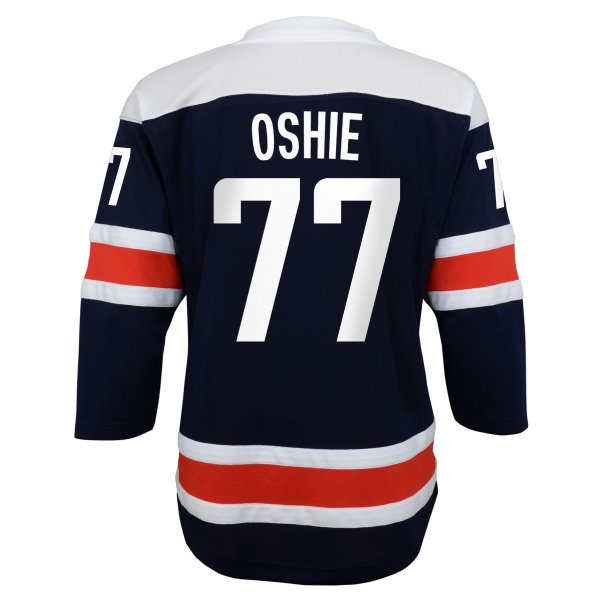 Youth Washington Capitals TJ Oshie Navy 2020/21 Alternate Replica Player Jersey