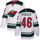 Adidas Minnesota Wild #46 Jared Spurgeon White Road Stitched NHL Jersey