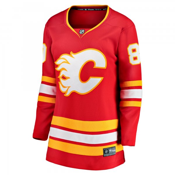 Women's Calgary Flames Daniel Vladar Fanatics Red Home Breakaway Player Jersey