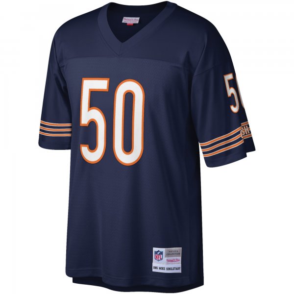 Men's Chicago Bears Mike Singletary Mitchell & Ness Navy Legacy Replica Jersey