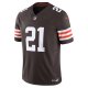 Men's Cleveland Browns Denzel Ward Nike Brown Vapor F.U.S.E. Limited Jersey