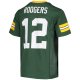 Youth Green Bay Packers Aaron Rodgers Green Replica Player Jersey