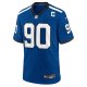 Men's Indianapolis Colts Grover Stewart Nike Royal Indiana Nights Alternate Game Jersey