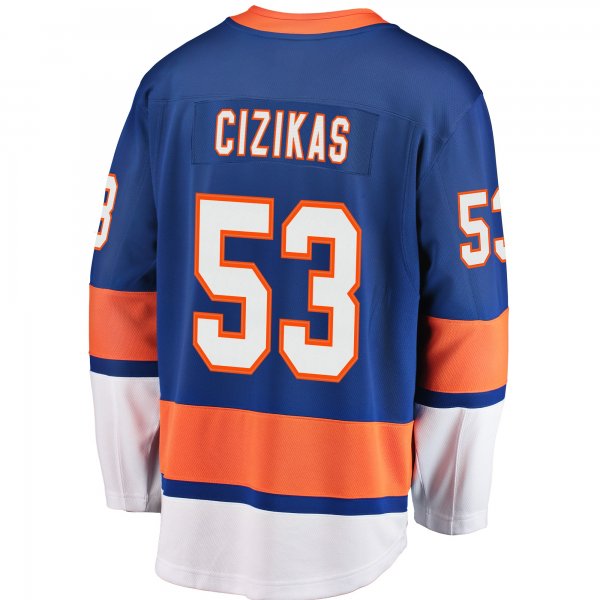 Men's New York Islanders Casey Cizikas Fanatics Royal Breakaway Player Jersey