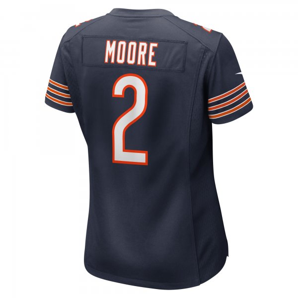 Women's Chicago Bears D.J. Moore Nike Navy Player Jersey