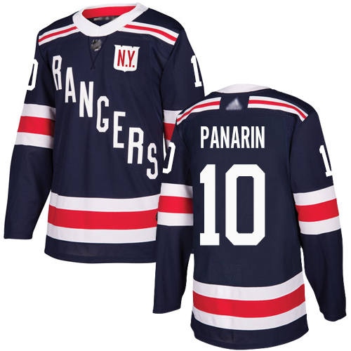 New York Rangers #10 Artemi Panarin Navy Blue 2018 Winter Classic Stitched NHL Jersey