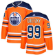 Adidas Edmonton Oilers #99 Wayne Gretzky Orange Home Stitched NHL Jersey