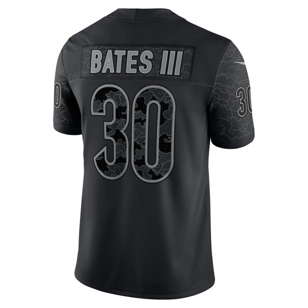 Men's Cincinnati Bengals Jessie Bates III Nike Black RFLCTV Limited Jersey