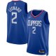 Unisex LA Clippers Kawhi Leonard Nike Royal Swingman Jersey - Icon Edition