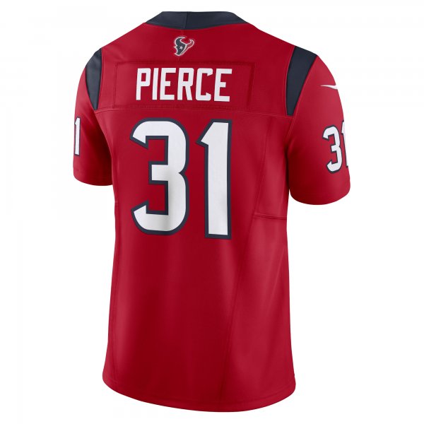 Men's Houston Texans Dameon Pierce Nike Red Vapor F.U.S.E. Limited Jersey