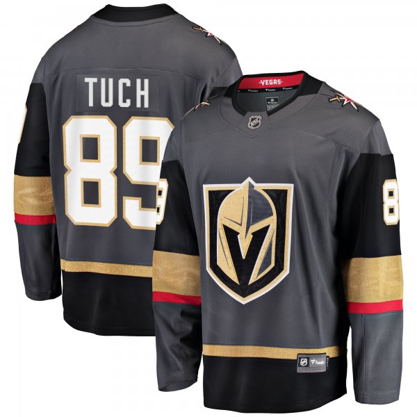 Men's Vegas Golden Knights Alex Tuch Black Breakaway Player Jersey