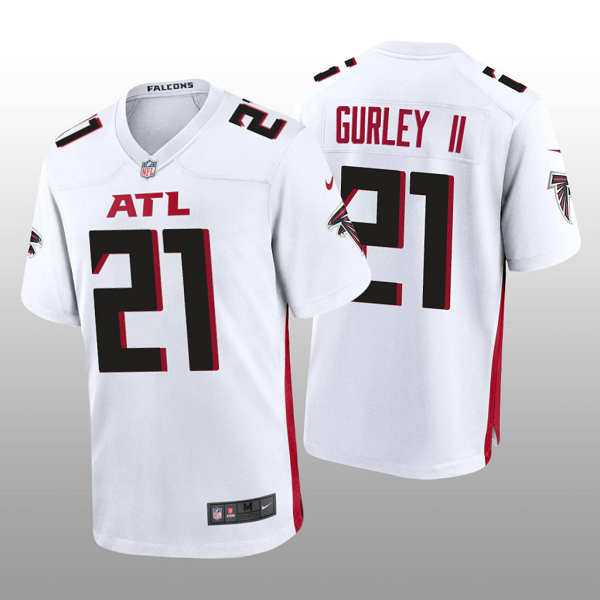 Men's Atlanta Falcons #21 Todd Gurley II White NFL Limited Jersey