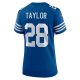 Women's Indianapolis Colts Jonathan Taylor Nike Royal Game Player Jersey