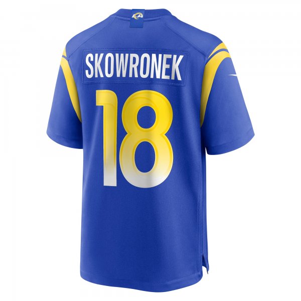 Men's Los Angeles Rams Ben Skowronek Nike Royal Game Jersey