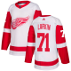 Men's Adidas Detroit Red Wings #71 Men's Dylan Larkin White Away NHL Jersey