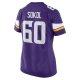 Women's Minnesota Vikings Josh Sokol Nike Purple Home Game Player Jersey