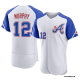 Men's Atlanta Braves #12 Sean Murphy 2023 City Connect Flex Base White Jersey