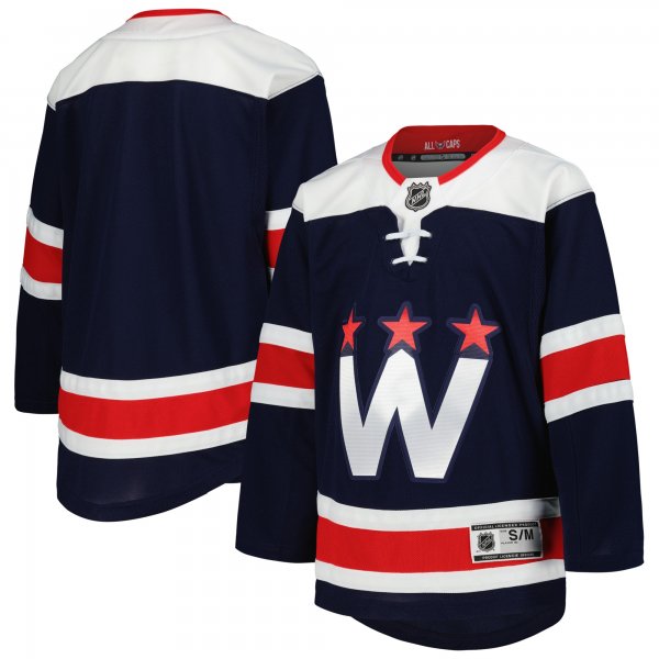 Youth Washington Capitals Navy 2020/21 Alternate Premier Jerseys