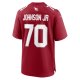 Men's Arizona Cardinals Paris Johnson Jr. Nike Cardinal 2023 NFL Draft First Round Pick Game Jersey