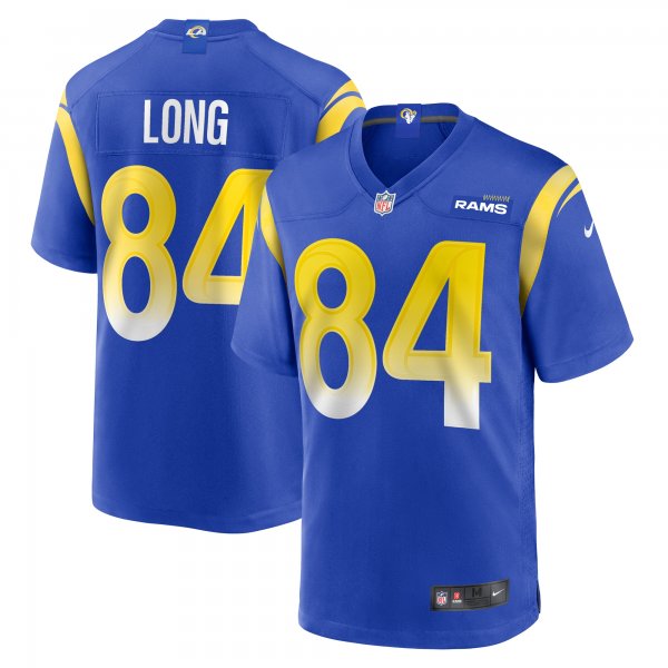 Men's Los Angeles Rams Hunter Long Nike Royal Home Game Jersey