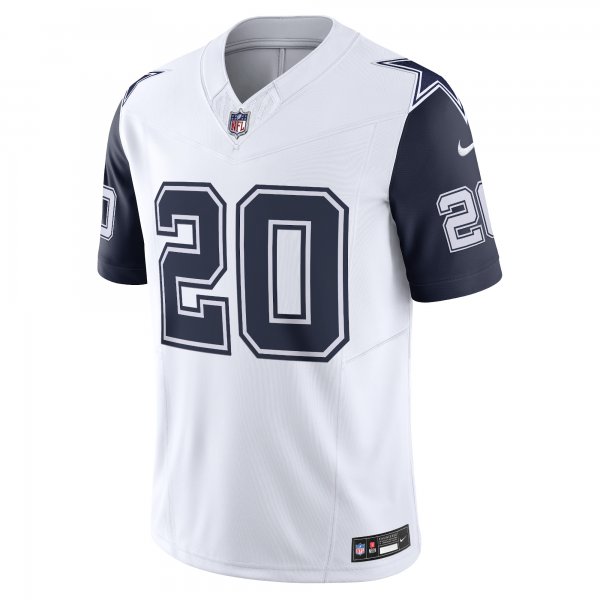 Men's Dallas Cowboys Tony Pollard Nike White Vapor F.U.S.E. Limited Jersey