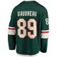 Men's Minnesota Wild Frederick Gaudreau Fanatics Green Home Breakaway Player Jersey