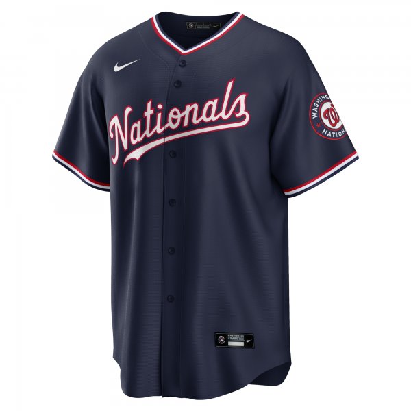 Men's Washington Nationals Nike Navy Alternate Replica Team Jersey