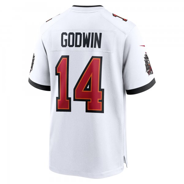 Men's Tampa Bay Buccaneers Chris Godwin Nike  White White Game Jersey