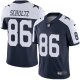 Nike Dallas Cowboys #86 Dalton Schultz Navy Blue Thanksgiving Men's Stitched NFL Vapor Untouchable Limited Throwback Jersey