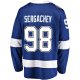 Men's Tampa Bay Lightning Mikhail Sergachev Fanatics Blue Home Breakaway Player Jersey