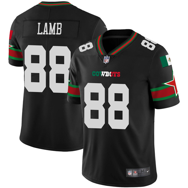 Men's Dallas Cowboys Mexican Special Stitched NFL Jersey-#88 CeeDee Lamb