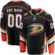 Men's Anaheim Ducks Fanatics Black Home Breakaway Custom Jersey