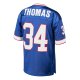 Men's Buffalo Bills 1985 Thurman Thomas Mitchell & Ness Royal Throwback Retired Player Jersey