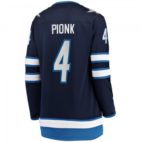 Women's Winnipeg Jets Neal Pionk Fanatics Navy Home Breakaway Player Jersey