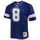 Men's Dallas Cowboys 1996 Troy Aikman Mitchell & Ness Navy Throwback Retired Player Jersey