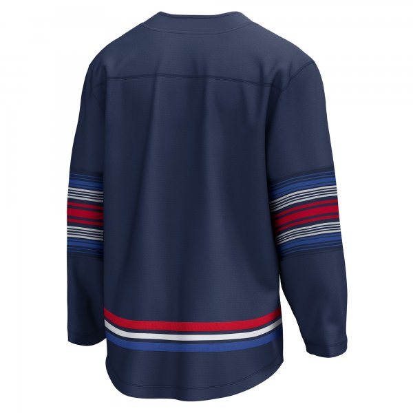 Men's New York Rangers Fanatics Navy Alternate Premier Breakaway Jersey