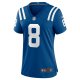 Women's Indianapolis Colts Rigoberto Sanchez Nike Royal Game Jersey