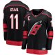 Women's Carolina Hurricanes Jordan Staal Fanatics Black Home Captain Patch Breakaway Player Jersey