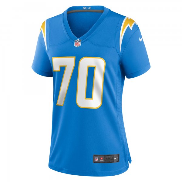 Women's Los Angeles Chargers Rashawn Slater Nike Powder Blue Game Jersey