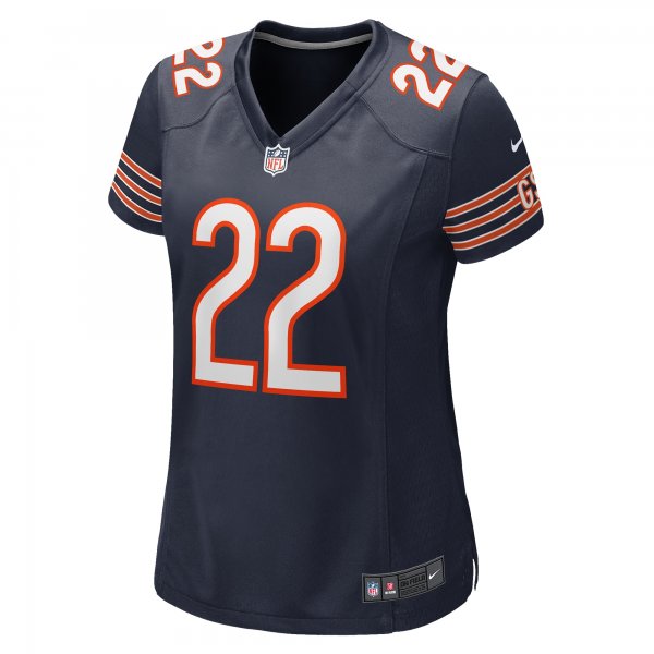 Women's Chicago Bears Elijah Hicks Nike  Navy Team Game Jersey