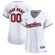 Women's Cleveland Guardians Nike White Home Limited Custom Jersey