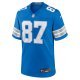 Men's Detroit Lions Sam LaPorta Nike Blue Game Jersey