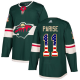 Adidas Minnesota Wild #11 Zach Parise Green Home USA Flag Stitched NHL Jersey