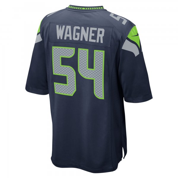 Men's Seattle Seahawks Bobby Wagner Nike College Navy Game Team Jersey