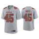 Men's Tampa Bay Buccaneers Devin White Gray Atmosphere Fashion Game Jersey