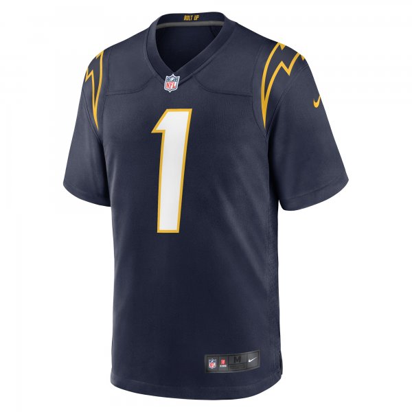 Men's Los Angeles Chargers Quentin Johnston Nike Navy Alternate Game Jersey