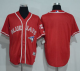 Toronto Blue Jays Blank Red New Cool Base Canada Day Stitched MLB Jersey