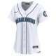 Women's Seattle Mariners Nike White Home Limited Custom Jersey